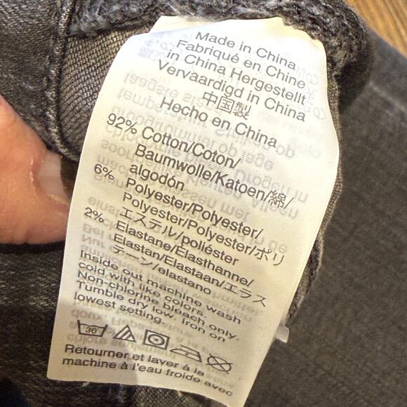 Madewell 9” Mid-Rise Skinny Jeans Exposed Button Fly Size 29 - Picture 9 of 13